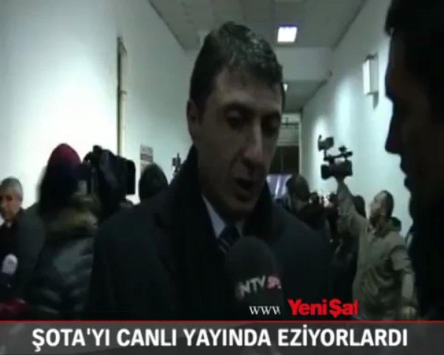 Şota'yı canlı yayında eziyorlardı