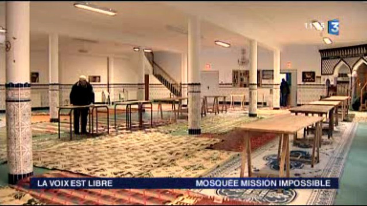 DEBAT SUR LA GRANDE MOSQUEE - LA VOIX EST LIBRE - FRANCE 3 - SAMEDI 16 MARS 2013 - (1ère PARTIE)