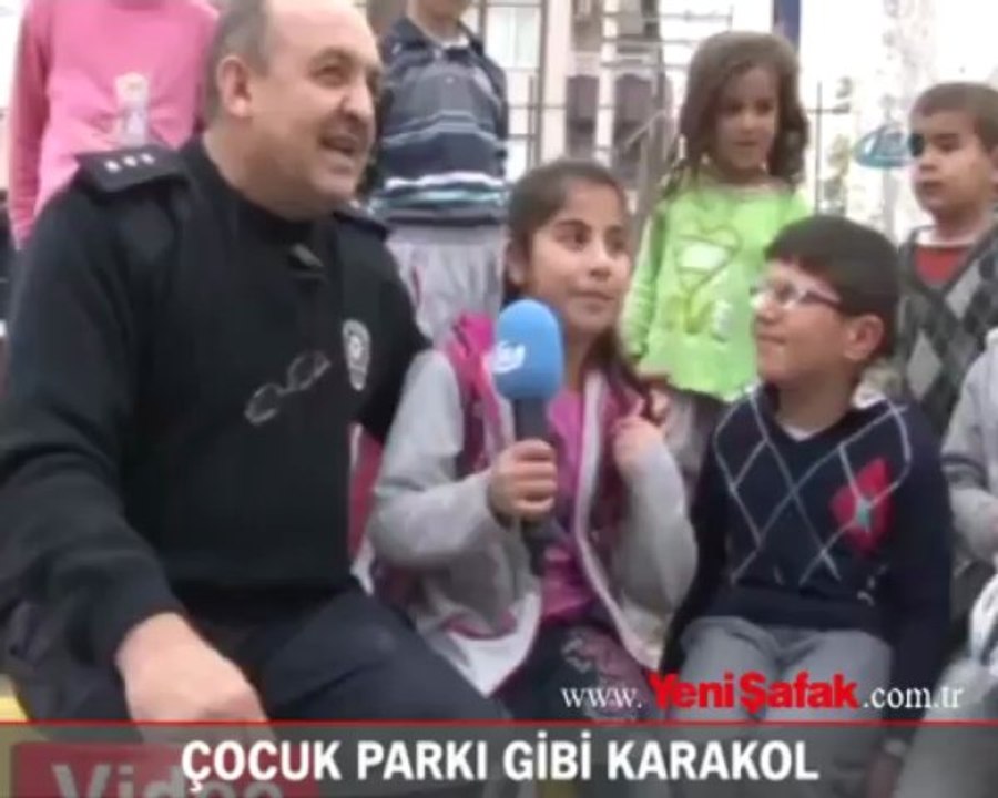 Çocuk parkı gibi karakol