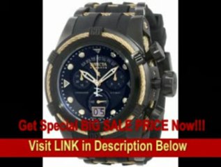[FOR SALE] Invicta Men's 12299 Bolt Zeus Reserve Chronograph Black Dial Black Polyurethane Watch
