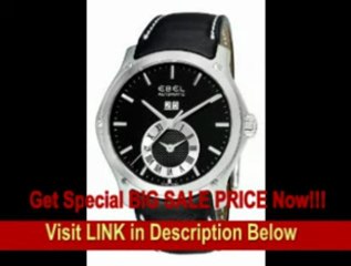 [FOR SALE] Ebel Men's 9301F61/5335P06GS Classic Hexagon Black Chronograph Dial Watch