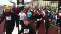 Dans la course de l'inauguration Pont Chaban Delmas