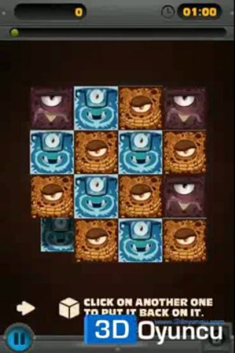 3D Canavar Küp - 3D Yetenek Oyunları - 3D Oyuncu