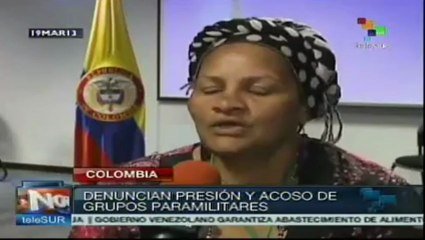 Desplazados denuncian olvido del gobierno colombiano