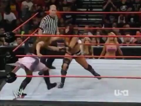 WWE Raw 10_24_05 Mickie James vs. Victoria (Mickie_s Singles
