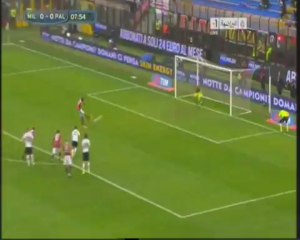 هدف الاول ميلان 1 - 0 باليرمو بالوتيلى & تعليق عبد الحفيظ دراجى