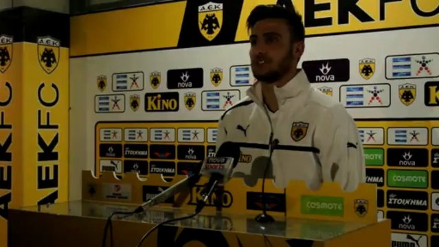 Ο Γιώργος Κατίδης στη συνέντευξη Τύπου