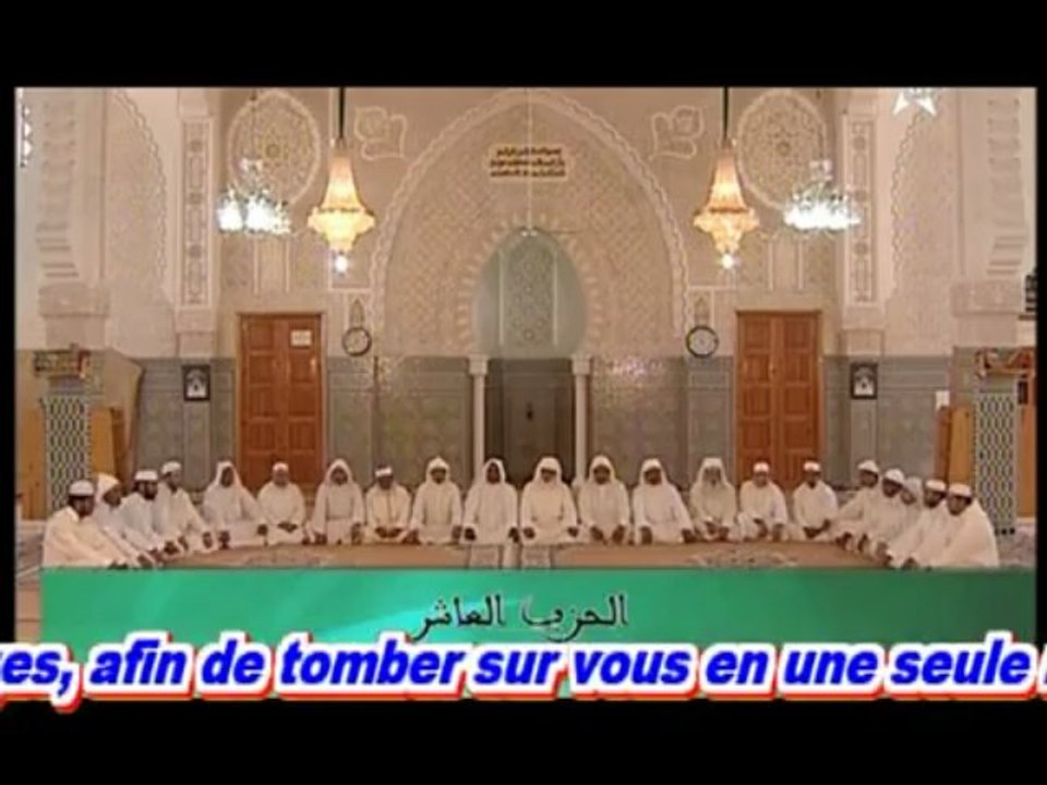 LECTURE DU CORAN EN GROUPE  ( VOSTFR ) -  SOURATE  04 " AN NISSA "   HIZB 10  / VERSET 108 - 187  "