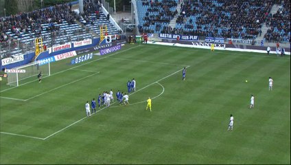 But Florian THAUVIN (45ème) - SC Bastia - Olympique Lyonnais (4-1) - saison 2012/2013