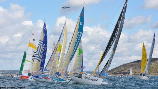 Le départ de la Transat Bretagne Martinique