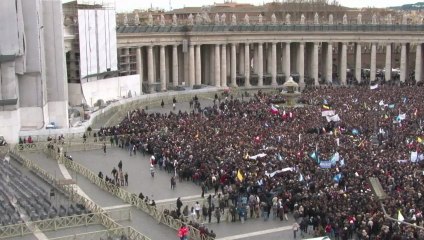 Pope Francis delivers first Angelus