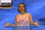 Home Decor and Furnishings Auction