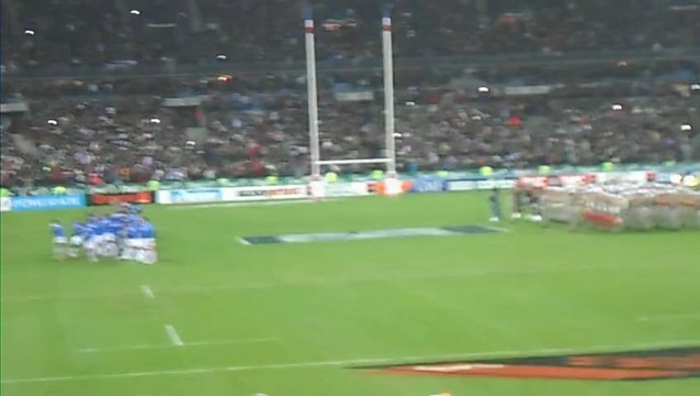 Hymnes écossais et français avant France-Ecosse du 16 mars 2013