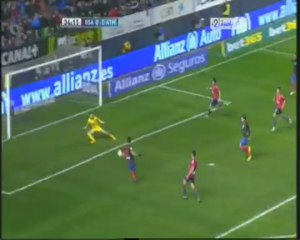 هدف الاول اوساسونا - 1 اتلتيكو مدريد