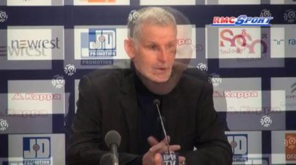 Ligue 1 / Les réactins de F. Gillot et A. Casanova après Toulouse - Bordeaux - 17/03
