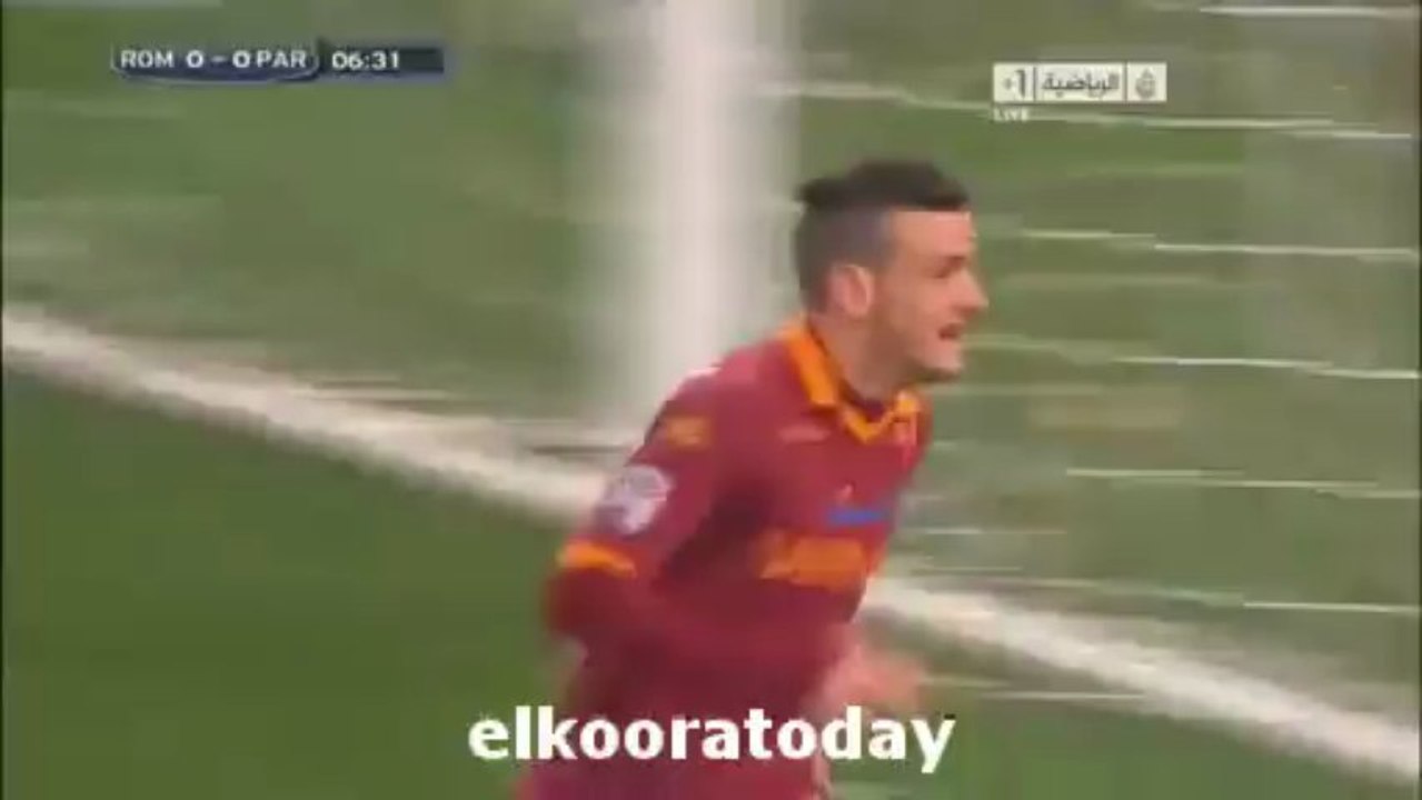 Roma vs Parma (1 / 0 ) Erik Lamela