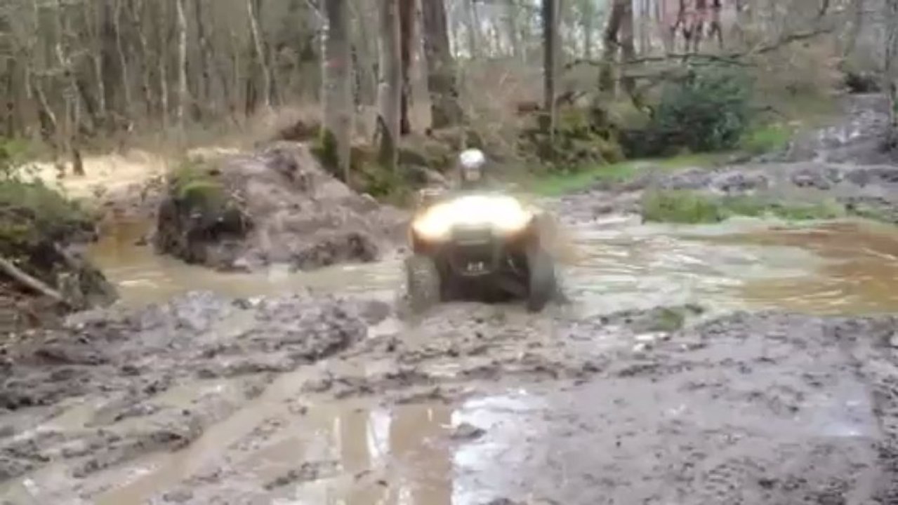 RANDO QUAD les p'tits gars de lanmeur chez eole