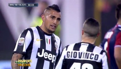 Arturo Vidal Vs Bologna [17-03-2013]