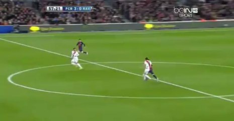 Barcelona vs Rayo Vallecano 3:0 Messi