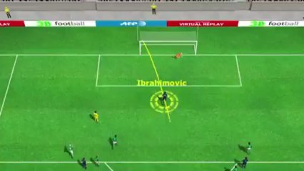 Zlatan'ın şık golü