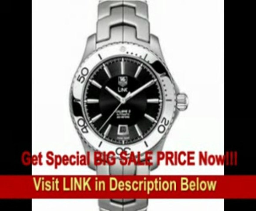 [BEST BUY] TAG Heuer Men's WJ201A.BA0591 Link Caliber 5 Automatic Watch
