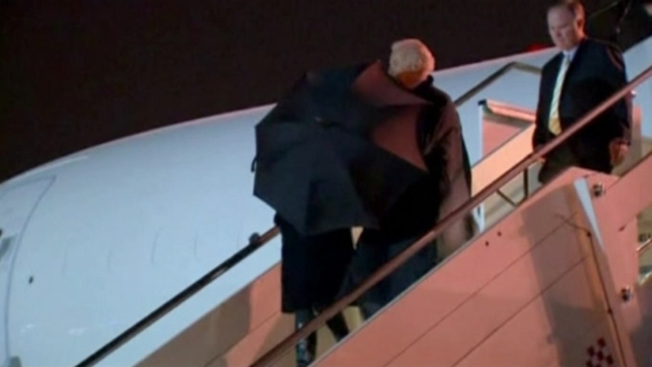 Biden arrives in Italy ahead of Pope Francis inaugural mass