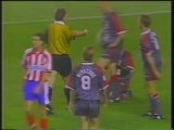 1997 (March 19) Atletico Madrid (Spain) 2-Ajax Amsterdam (Holland) 3 (Champions League)