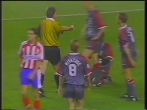 1997 (March 19) Atletico Madrid (Spain) 2-Ajax Amsterdam (Holland) 3 (Champions League)