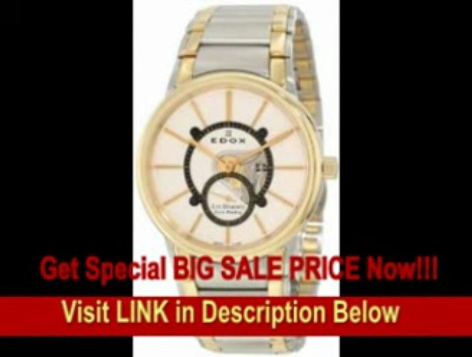 [SPECIAL DISCOUNT] Edox Men's Les Bemonts Hand Winding White Dial Watch