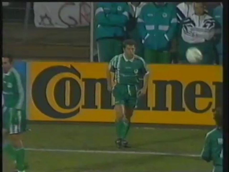 1996 (April 3) Ajax Amsterdam (Holland) 0-Panathinaikos (Greece) 1 (Champions League)