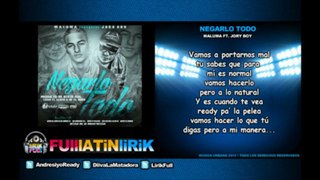 Maluma Ft. Jory Boy - Negarlo Todo [Letra]