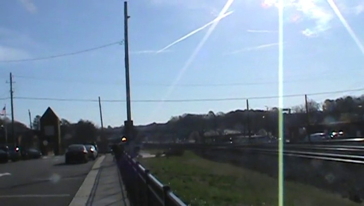 Amtrak Crescent west through Austell Ga.