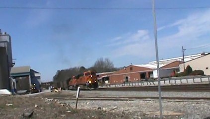 BNSF coal train southeast through Austell Ga. (2)