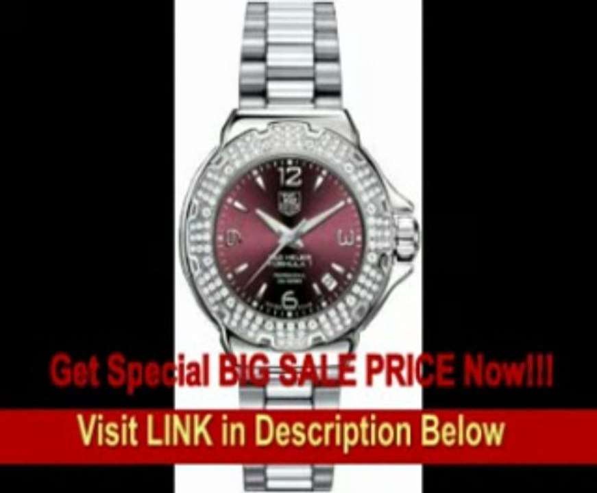[BEST BUY] TAG Heuer Women's WAC1219.BA0852 Formula 1 Glamour Diamond Watch