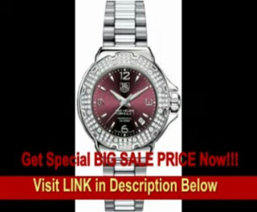 [BEST BUY] TAG Heuer Women's WAC1219.BA0852 Formula 1 Glamour Diamond Watch