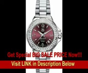 [BEST BUY] TAG Heuer Women's WAC1219.BA0852 Formula 1 Glamour Diamond Watch