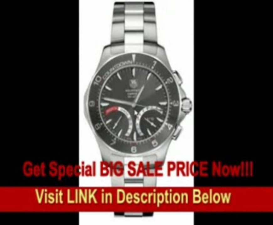 [REVIEW] TAG Heuer Men's CAF7111.BA0803 Aquaracer Calibre S Regatta Collection Chronograph Stainless Steel Watch