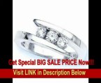 [SPECIAL DISCOUNT] Platinum 3 Stone Channel Set Round Diamond Ring (0.50 ctw, H-I, SI) Size 8