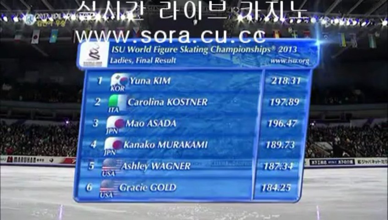 2013 세계피겨선수권 김연아 레미제라블 World Figure Skating Championships Kim-Yuna_(360p)