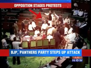 Opposition furor in Jammu & Kashmir Assembly