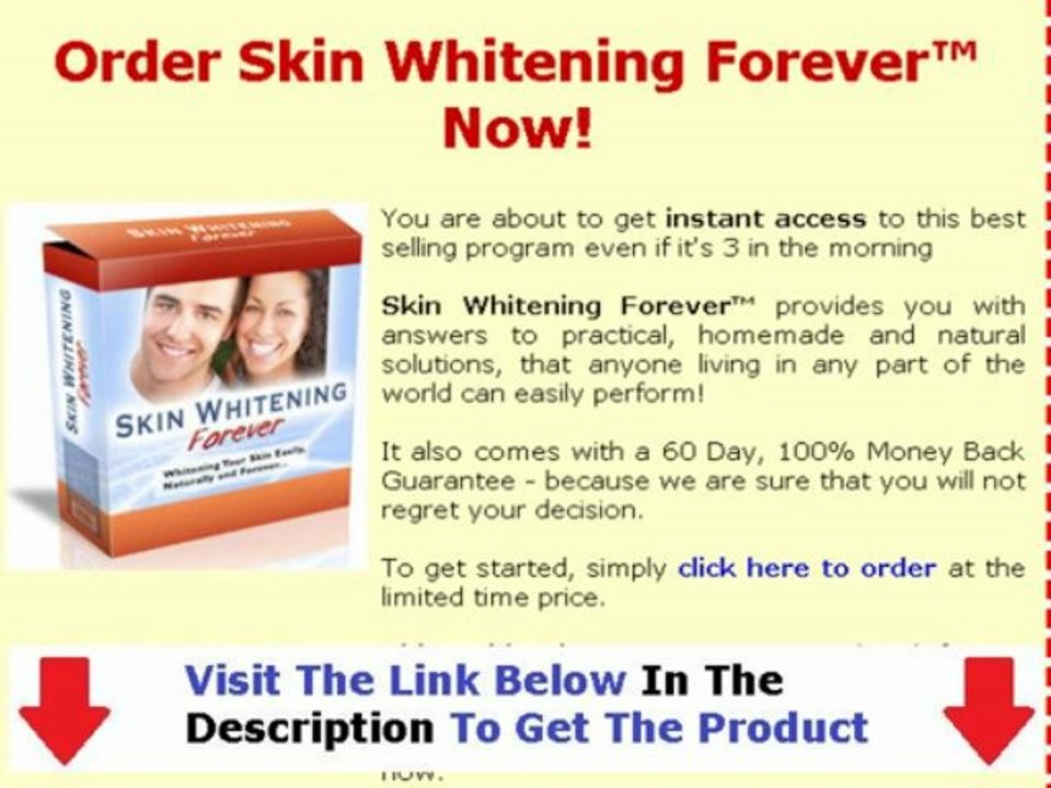 Natural Skin Whitening Creams + Natural Skin Whitening Home Remedies
