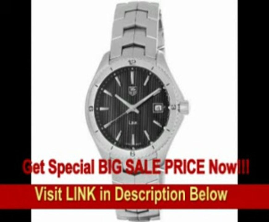 [BEST PRICE] TAG Heuer Men's WAT1110.BA0950 Link Black Dial Watch
