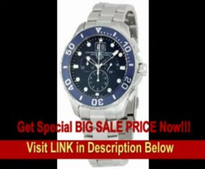 [FOR SALE] TAG Heuer Men's CAN1011BA0821 Aquaracer Blue Dial Watch