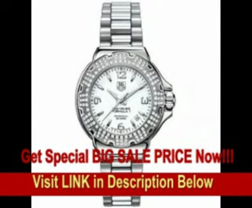 [SPECIAL DISCOUNT] TAG Heuer Women's WAC1215.BA0852 Diamond White Dial Formula One Watch