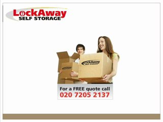 Lockaway Self Storage: One of leading London storage firms