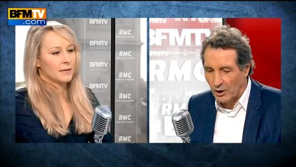 Marion Maréchal: "Le FN votera la motion de censure" déposée par l'UMP - 18/03
