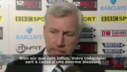 Alan Pardew peiné par la blessure de Massadio Haïdara