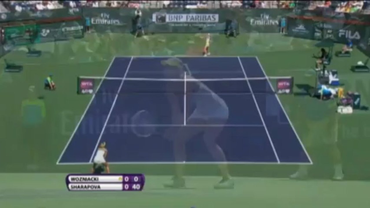 Indian Wells: Sharapova feiert 28. Titel der Karriere ohne Satzverlust