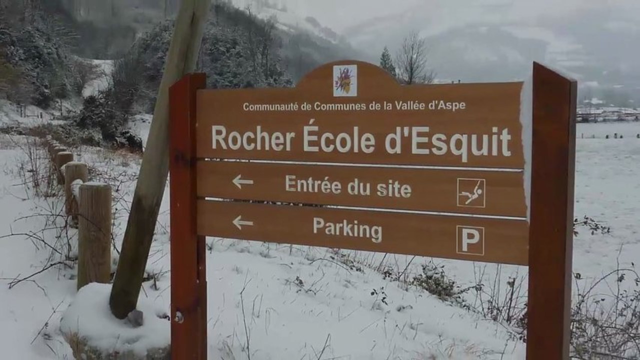 A Oloron une balade dans la Vallée d'Aspe avec des amis