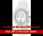 [BEST PRICE] Michele Women's MWW12A000001 Ceramic Analog Textured White Enamel and Diamonds Watch
